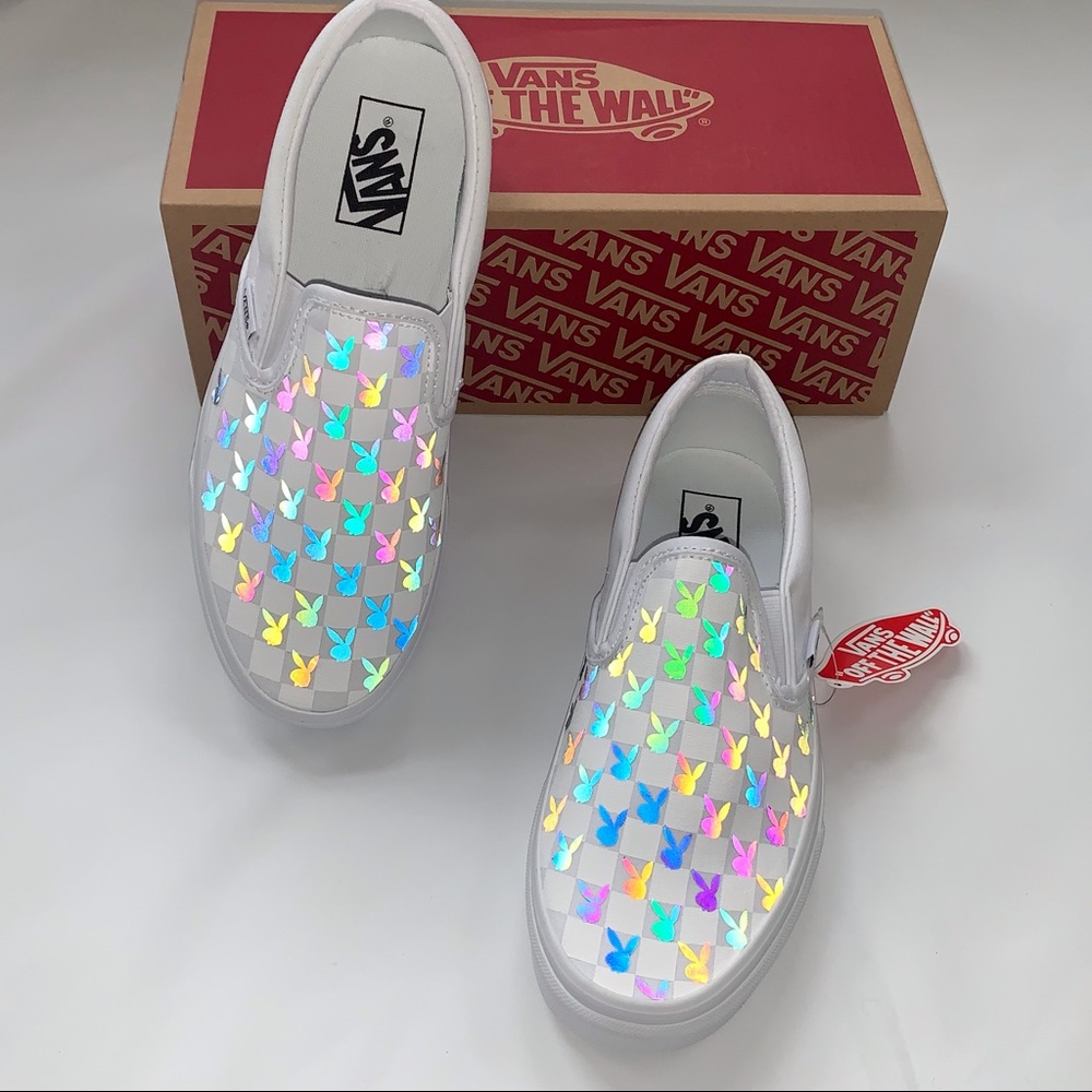 Reflective vans (rainbow)